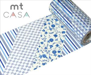 yJHz<br>L}XLOe[vmt <br>mtCASA e[v <br>Flower dark blue Ri100mm10m)<br>MTCA1040
